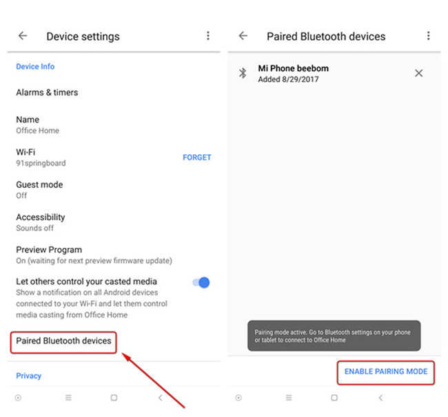 Cách kết nối và đồng bộ loa Google Home với loa Bluetooth | Istarhome.vn